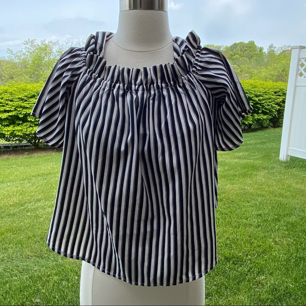 True Destiny Cold Shoulder Top